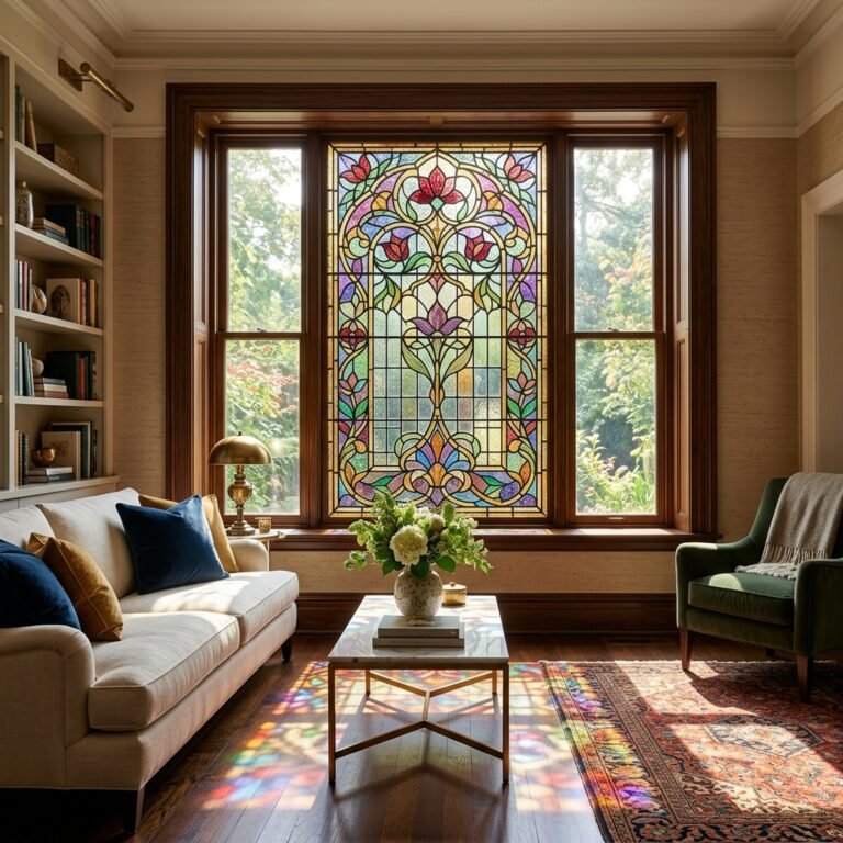 This Secret $5 Dollar Tree Hack Will Turn Your Boring Windows Into Stained Glass Masterpieces!