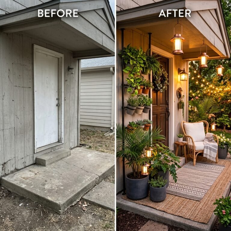 Tiny Porch? 7 Easy Styling Tricks to Make Your Small Front Porch Look Like a Luxury Resort