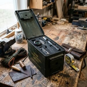 Transform a Cheap Ammo Can into the Coolest DIY Tactical Organizer for Him