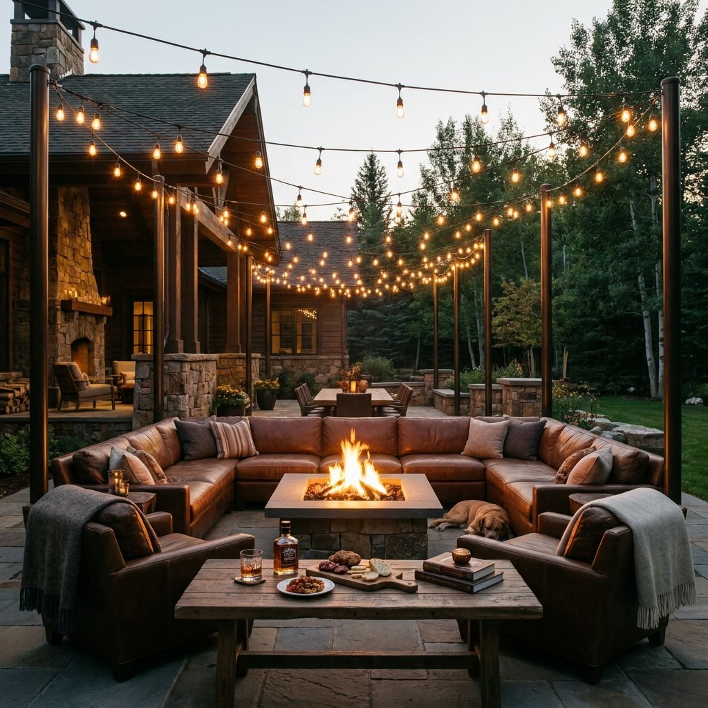 Transform Your Backyard Instantly! Easy DIY Dollar Store Patio String Light Poles