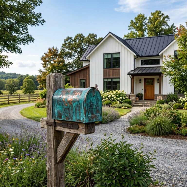 Turn a Boring Mailbox Into a High-End Faux Copper Masterpiece for Under $10!