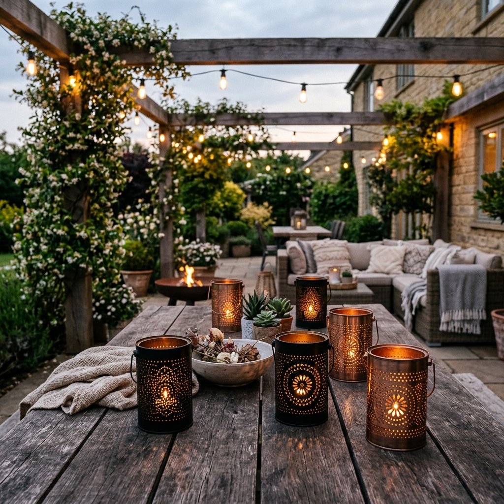 Turn Your Trash Into Pure Gold: DIY Upcycled Tin Can Lanterns for Cozy Outdoor Lighting