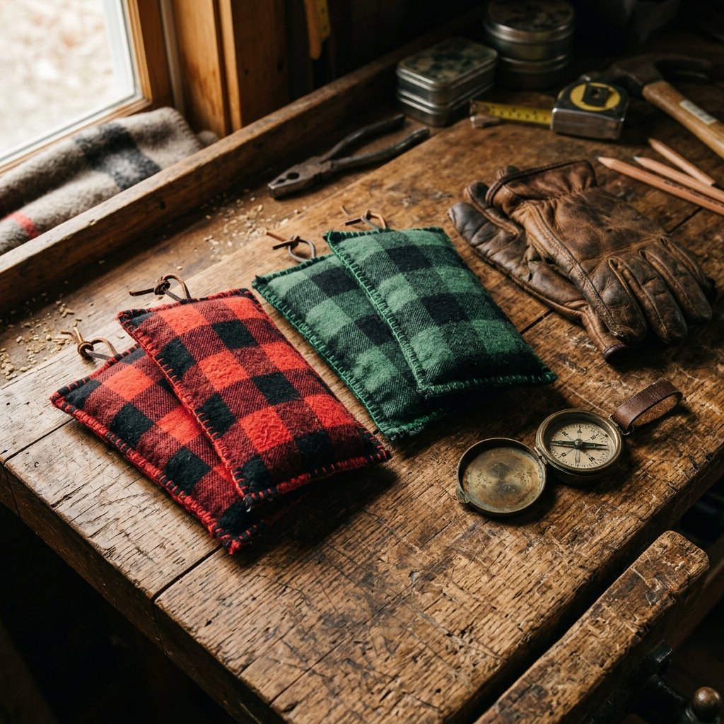 Ultimate Cozy Gift: Super Simple DIY Flannel Hand Warmers for Outdoorsmen