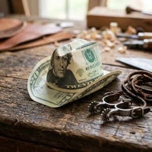 Yeehaw! How to Fold a Money Origami Cowboy Hat for the Coolest Birthday Cash Gift