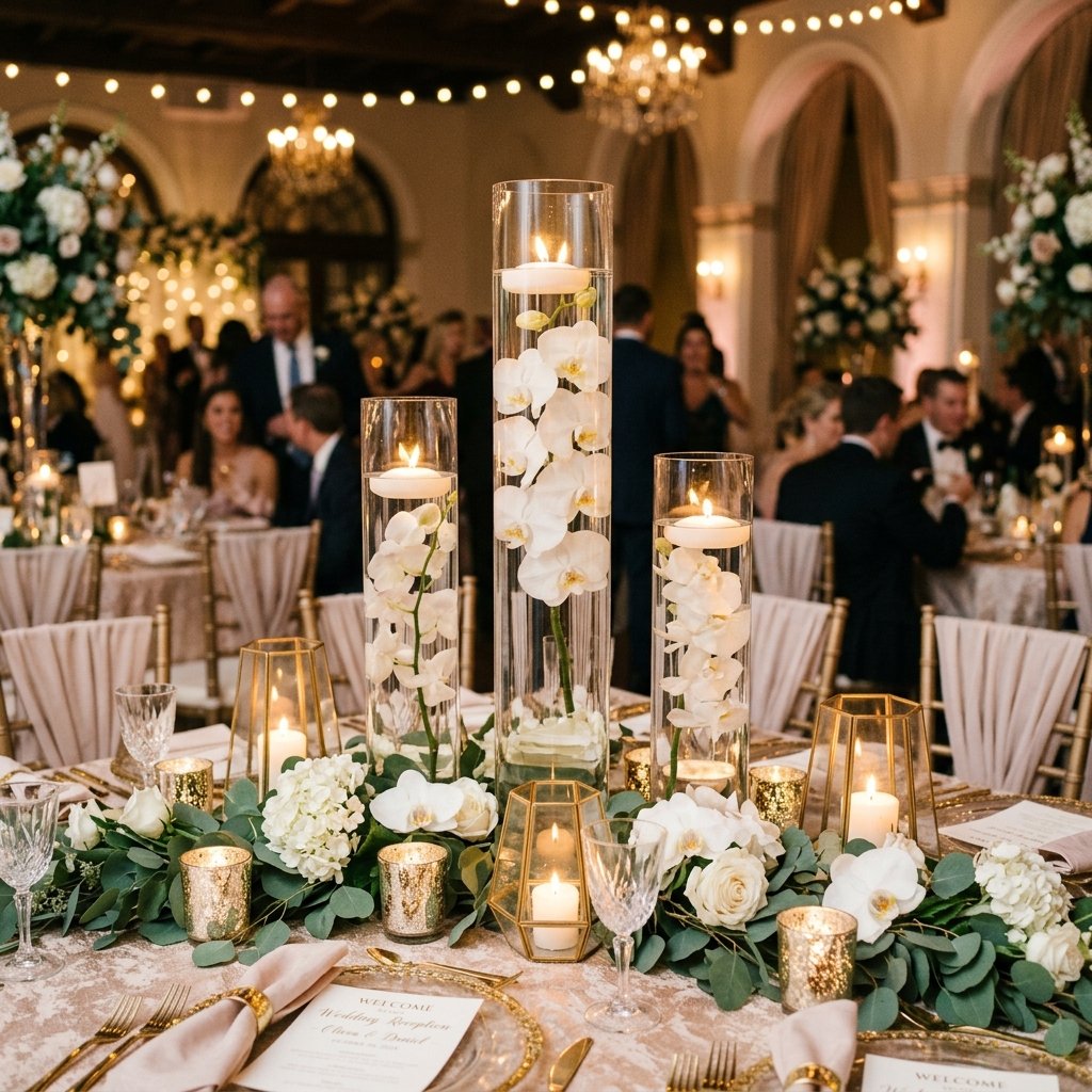 You Won't Believe These Ultra-Luxury Wedding Centerpieces Started At The Dollar Tree!